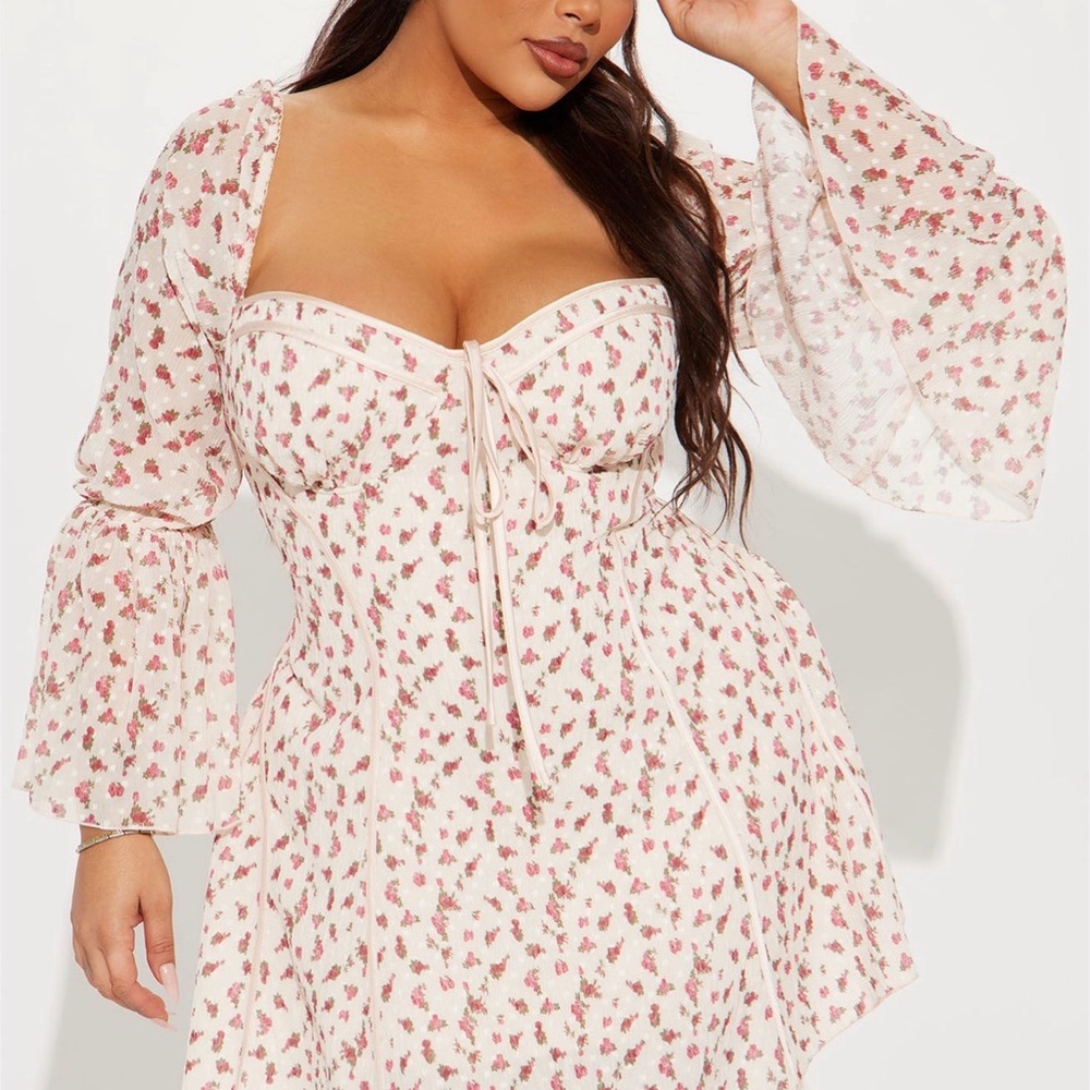 Fashion Nova Floral Mini Dress